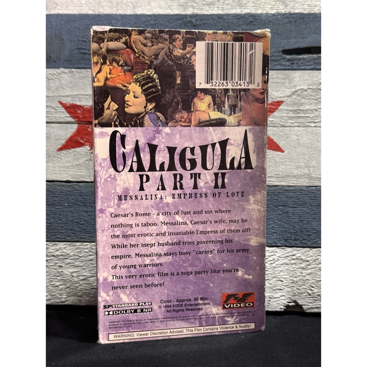 Caligula Part 2 / II Messalina: Empress of Love - VHS Used