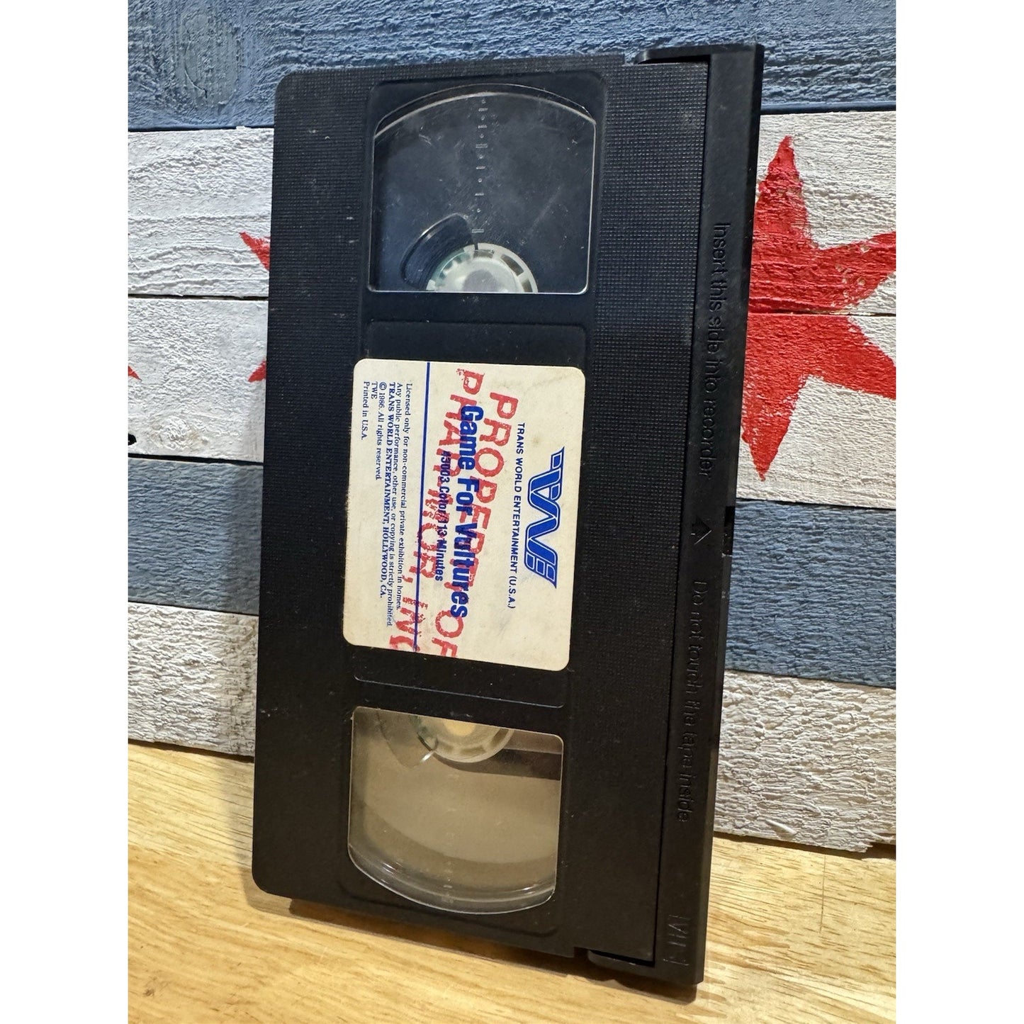 Game For Vultures - VHS Used