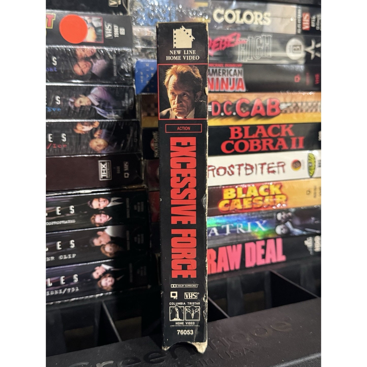 Excessive Force Promo Screener - VHS Used