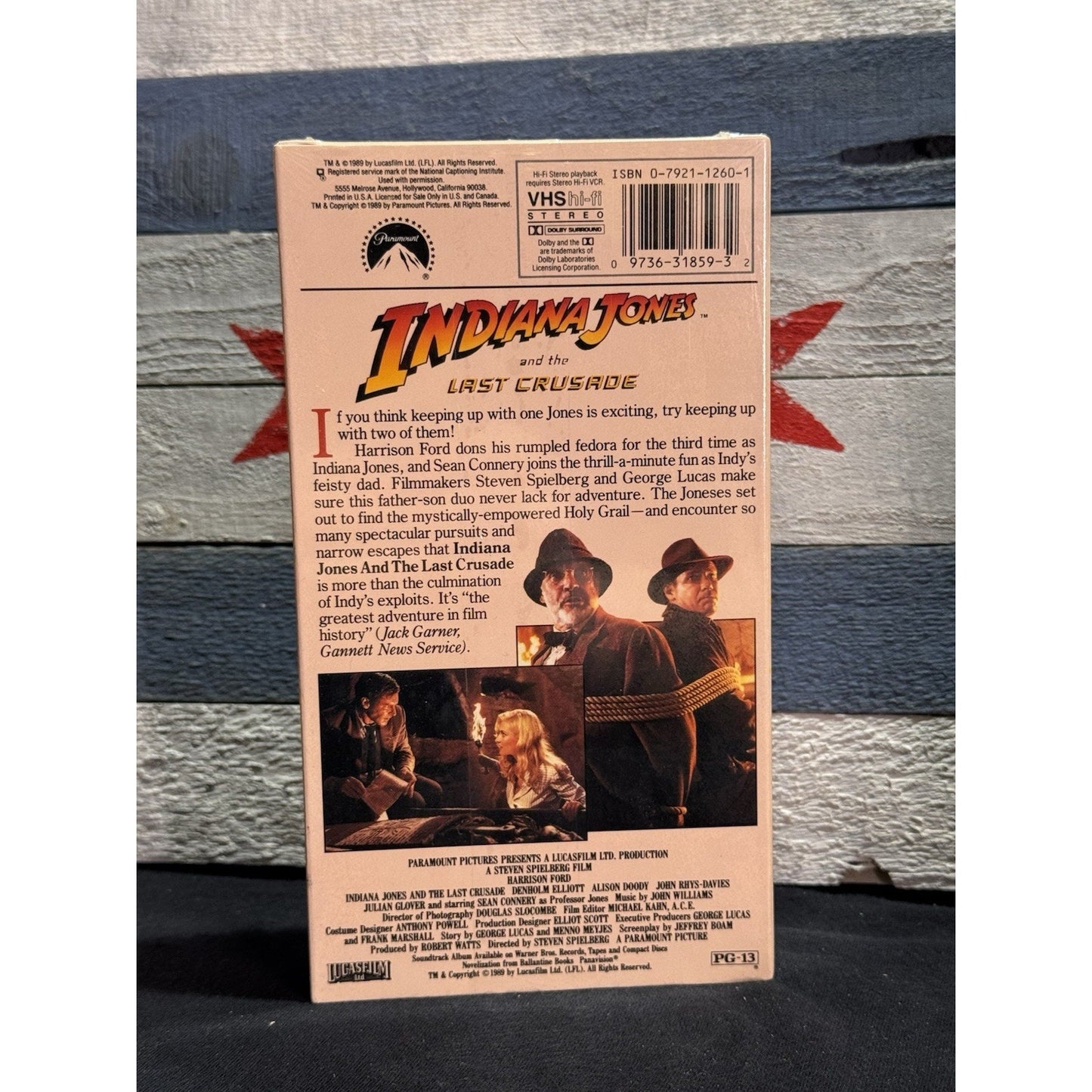 Indiana Jones & the Last Crusade - VHS