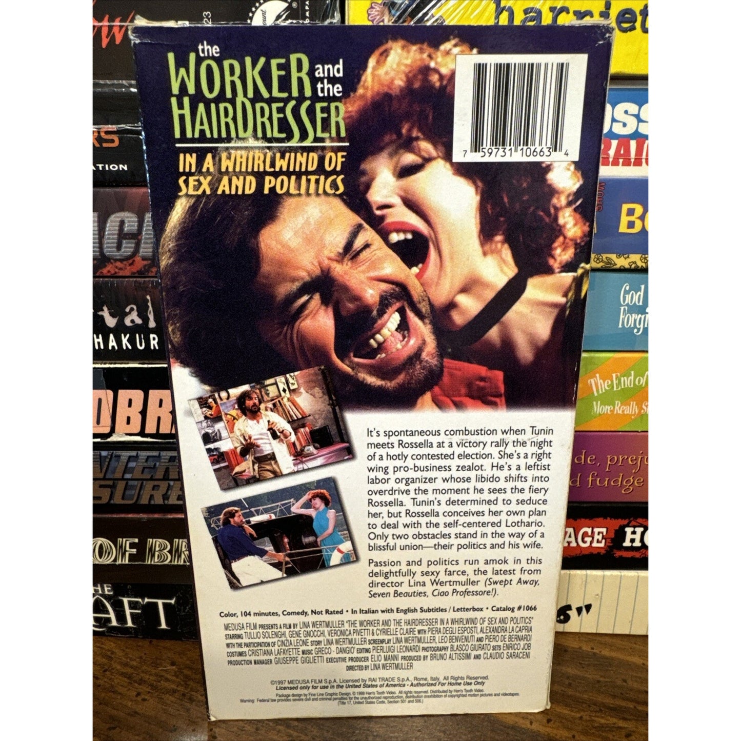 The Worker and the Hairdresser - VHS Used