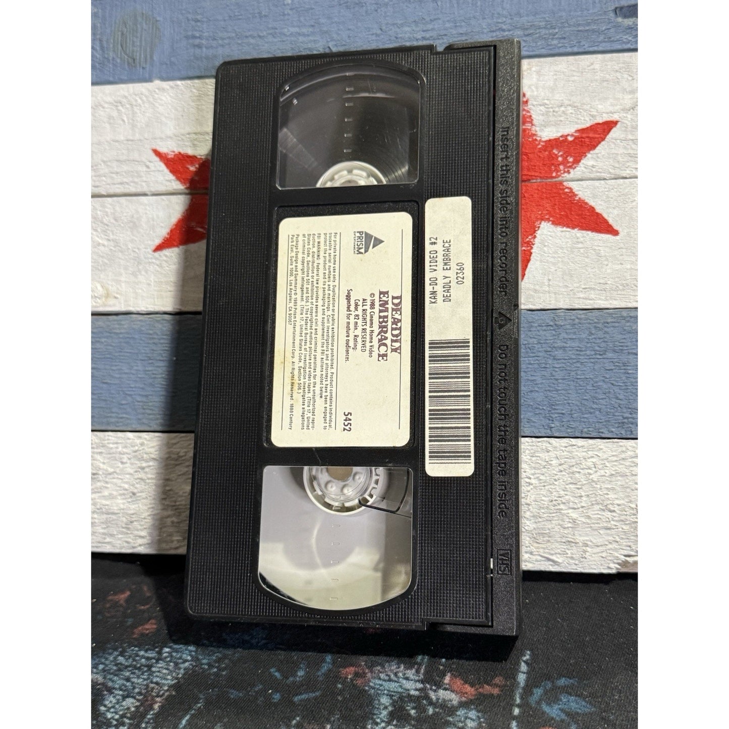 Deadly Embrace - VHS Used