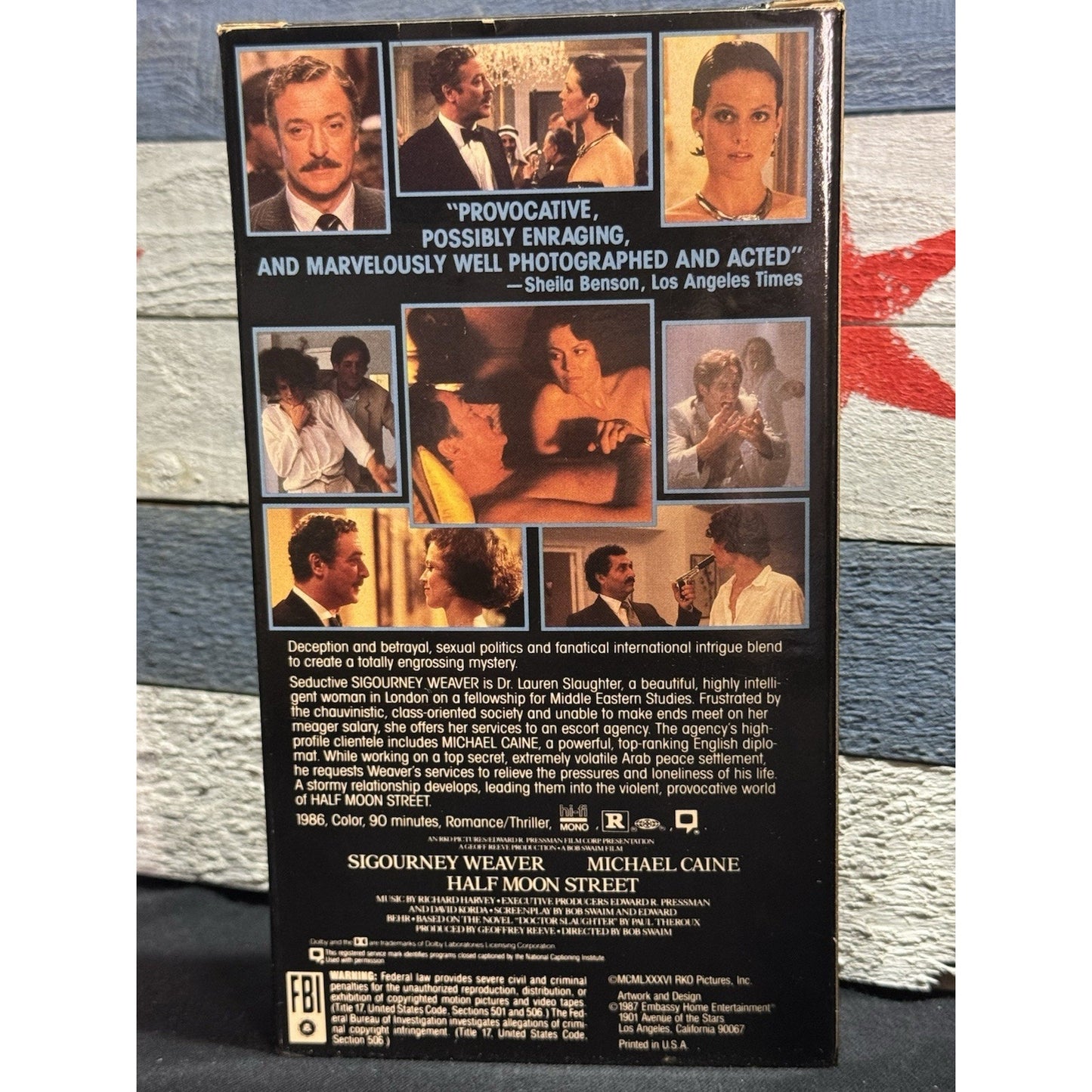 Half Moon Street - VHS Used