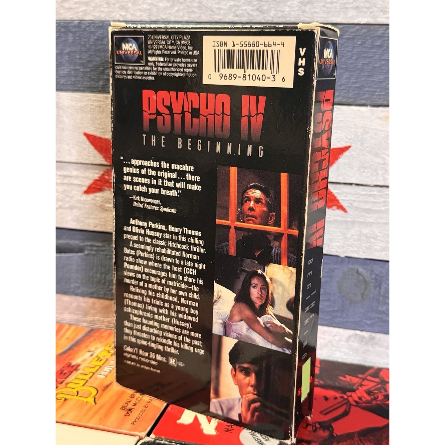 Psycho IV: The Beginning - VHS Used