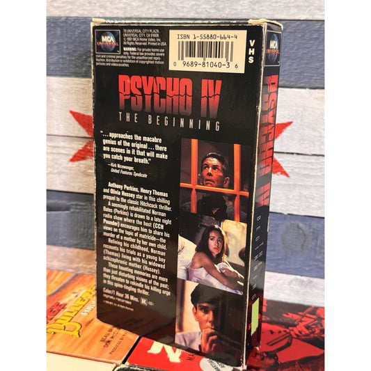 Psycho IV: The Beginning - VHS Used