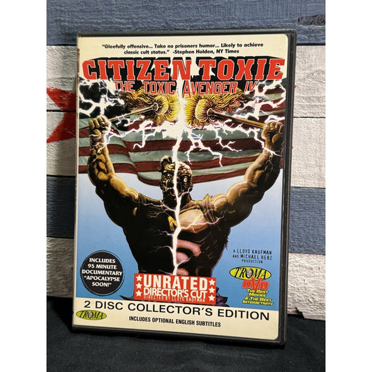 Citizen Toxie The Toxic Avenger IV Unrated Director's Cut 2 - DVD Used