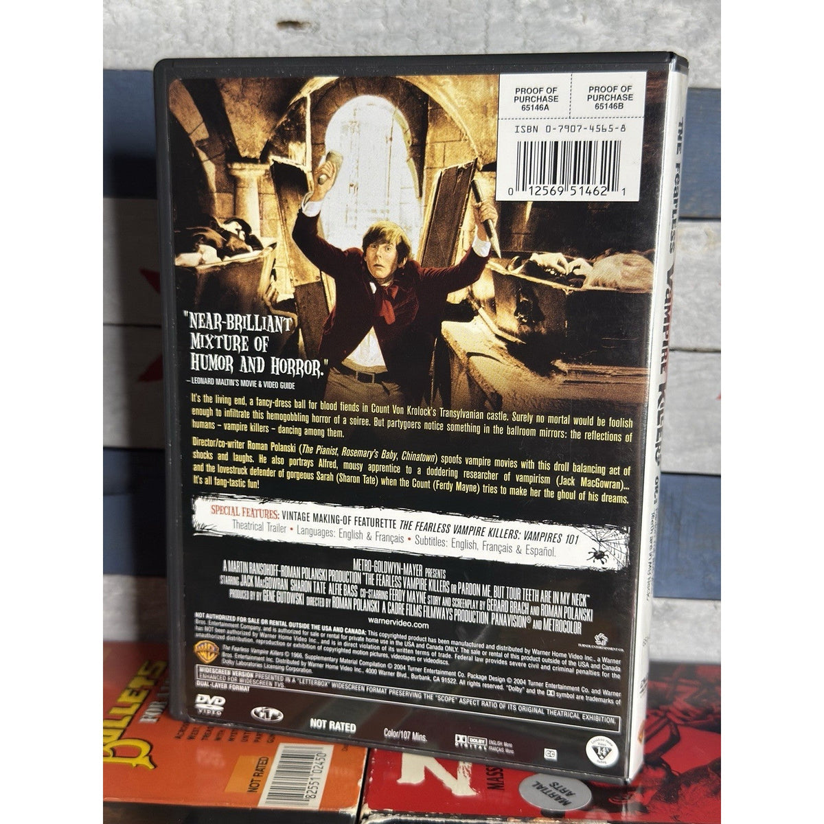 The Fearless Vampire Killers - DVD Used