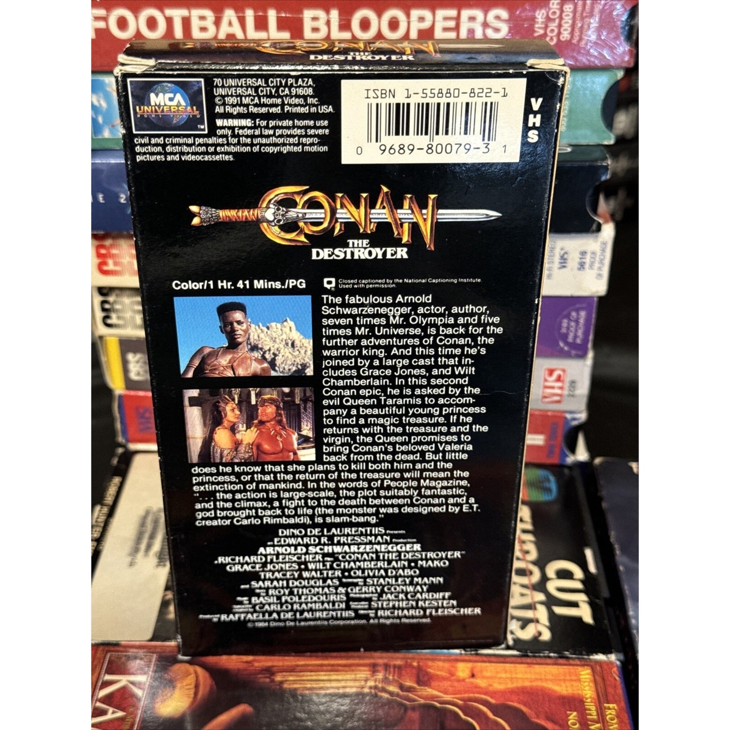 Conan the Destroyer - VHS Used