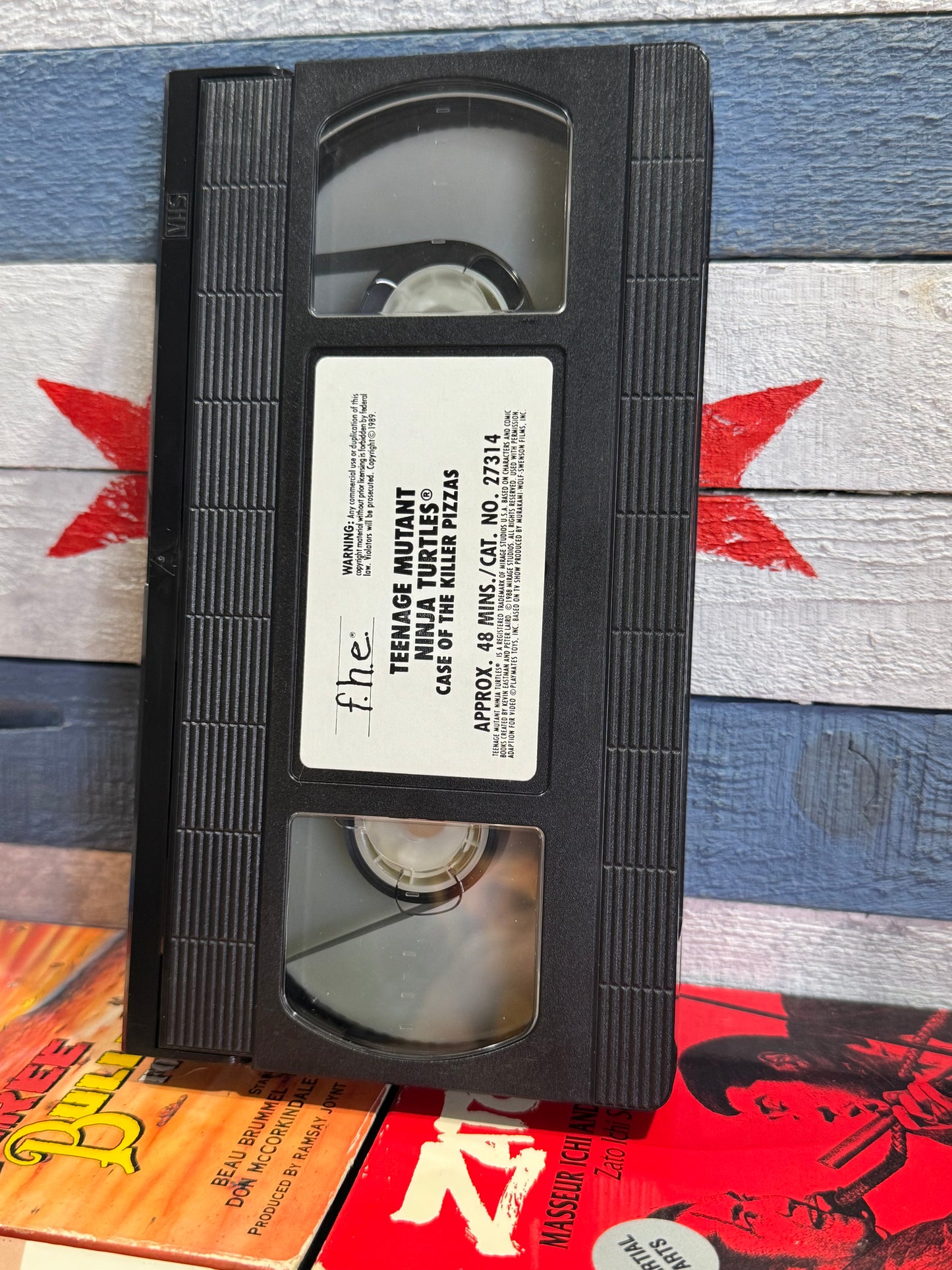 Teenage Mutant Ninja Turtles: Case of the Killer Pizzas - VHS Used