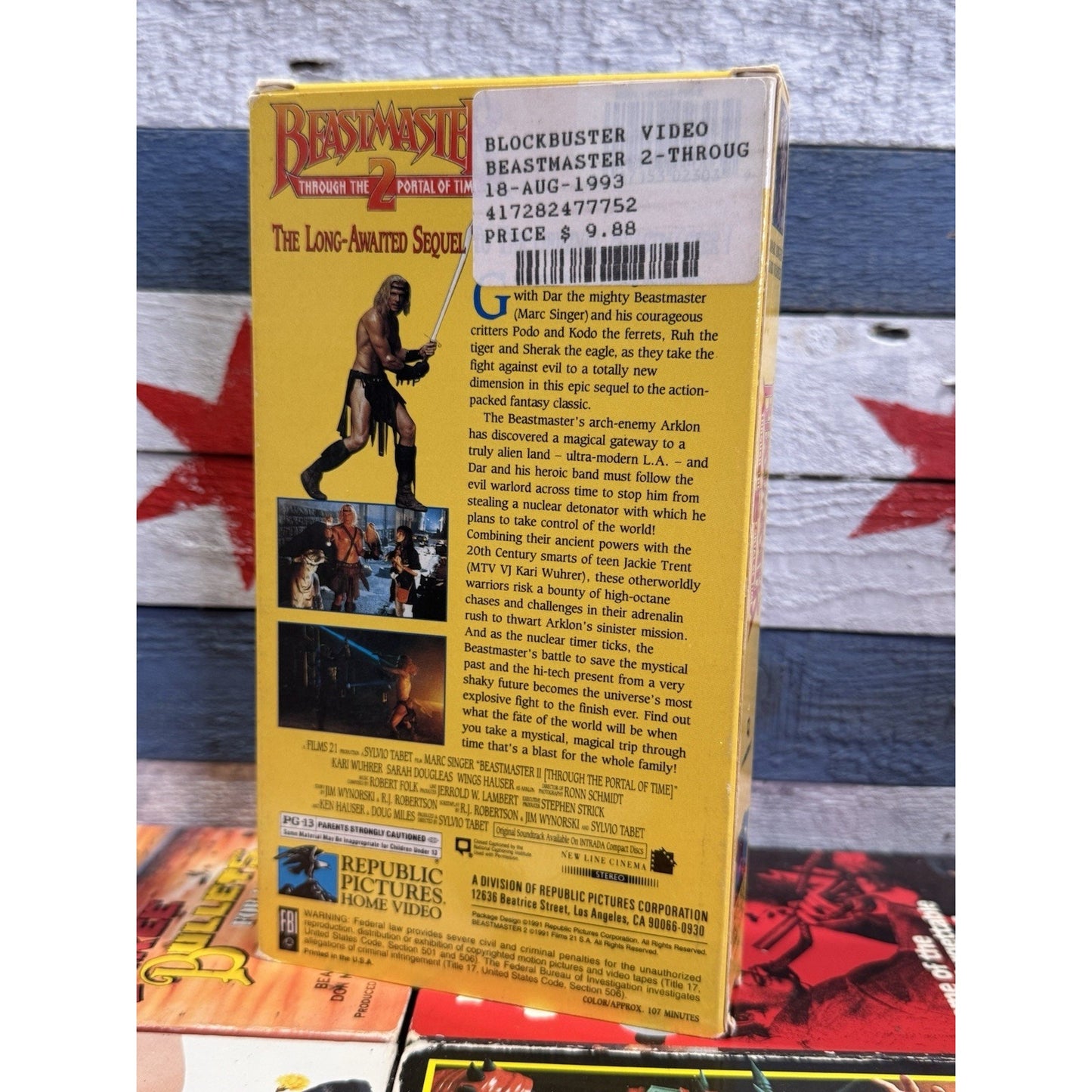 Beastmaster 2: Through the Portal of Time - VHS Used