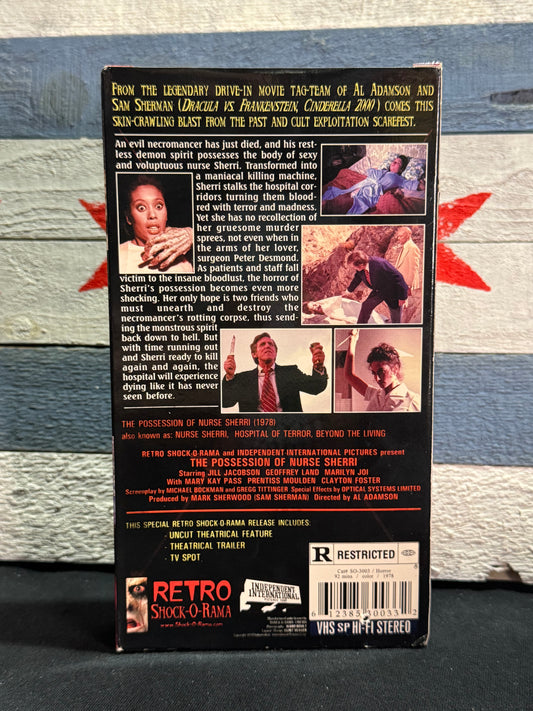 Possession of Nurse Sherri - VHS Used