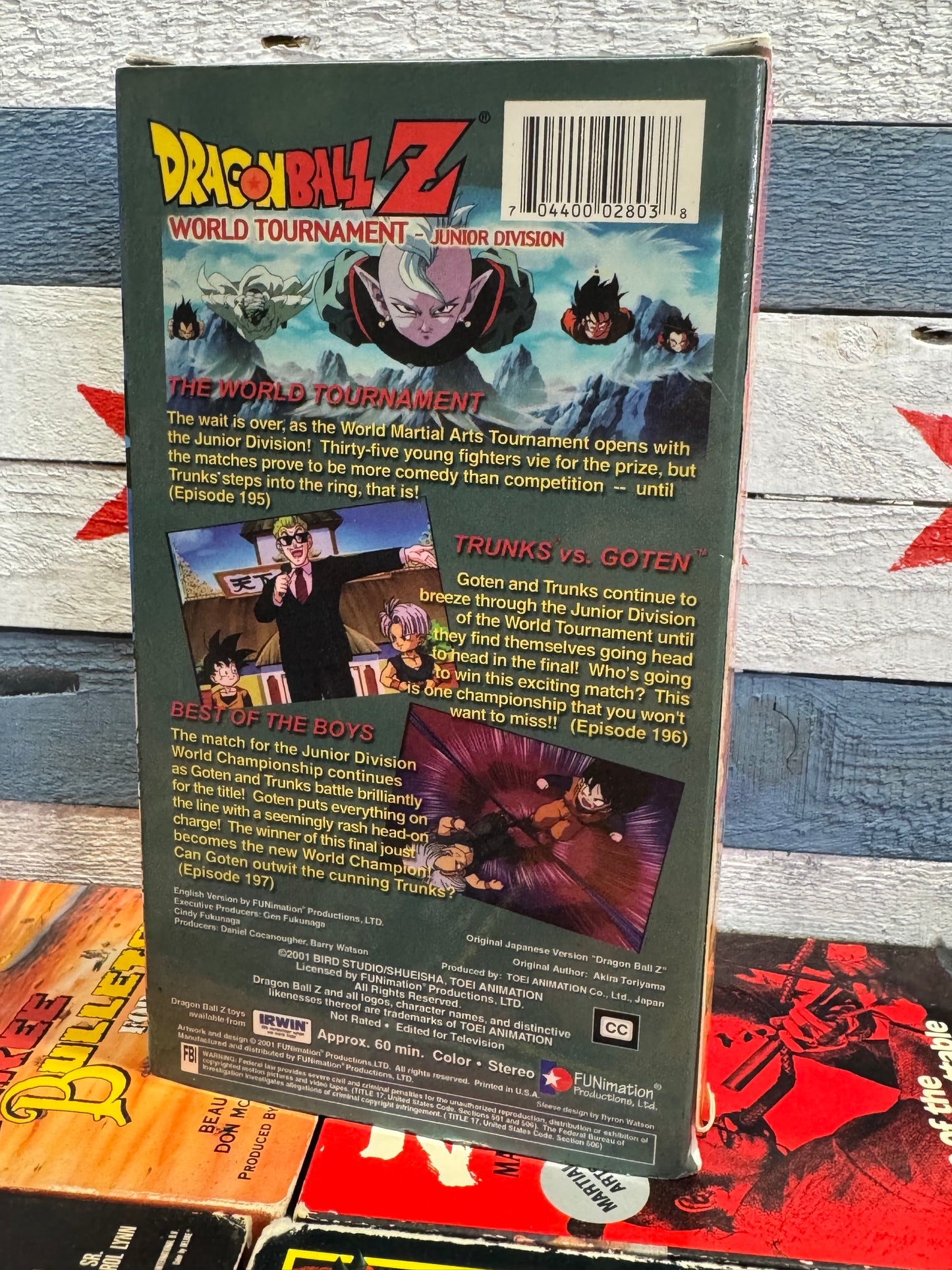 Dragon Ball Z: World Tournament Junior Division - VHS Used