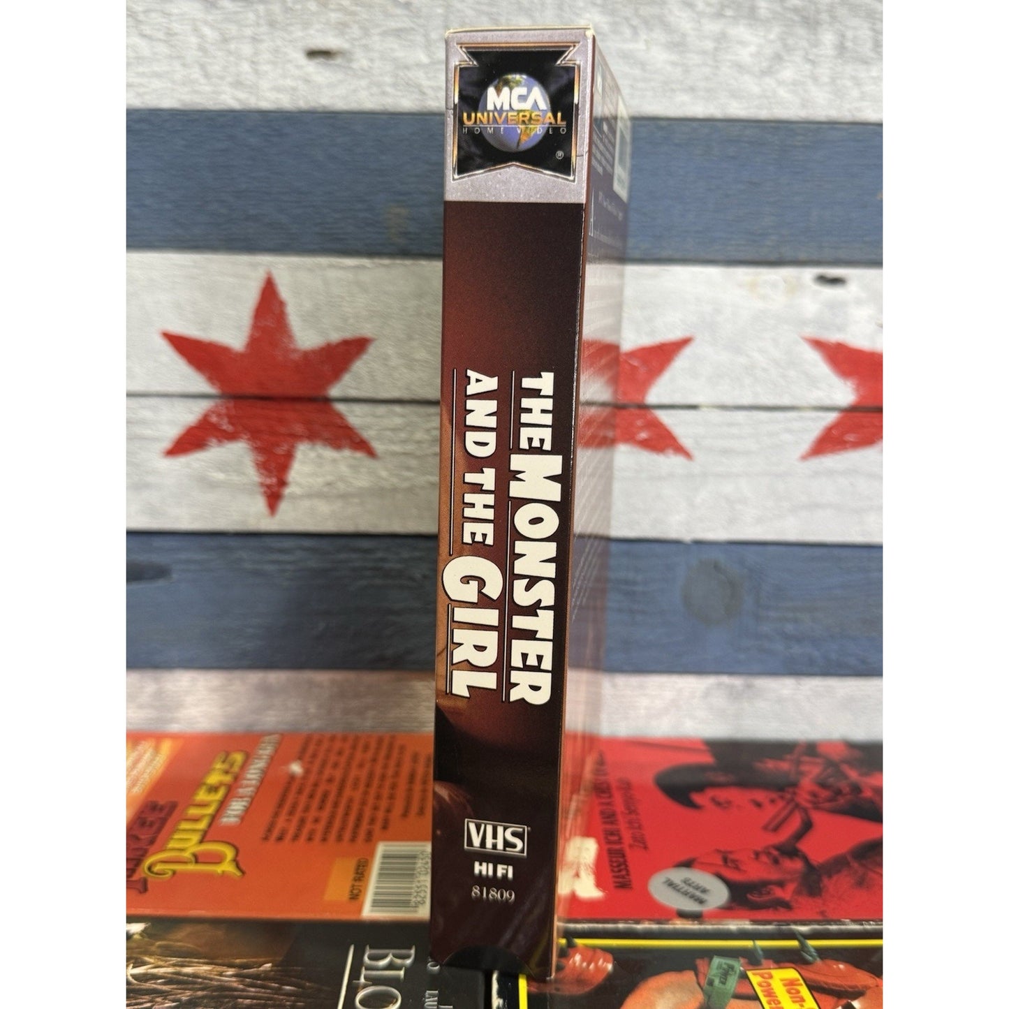 The Monster and the Girl - VHS Used