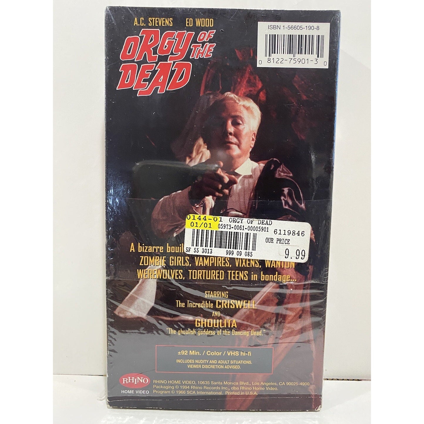 Orgy of the Dead - VHS Used