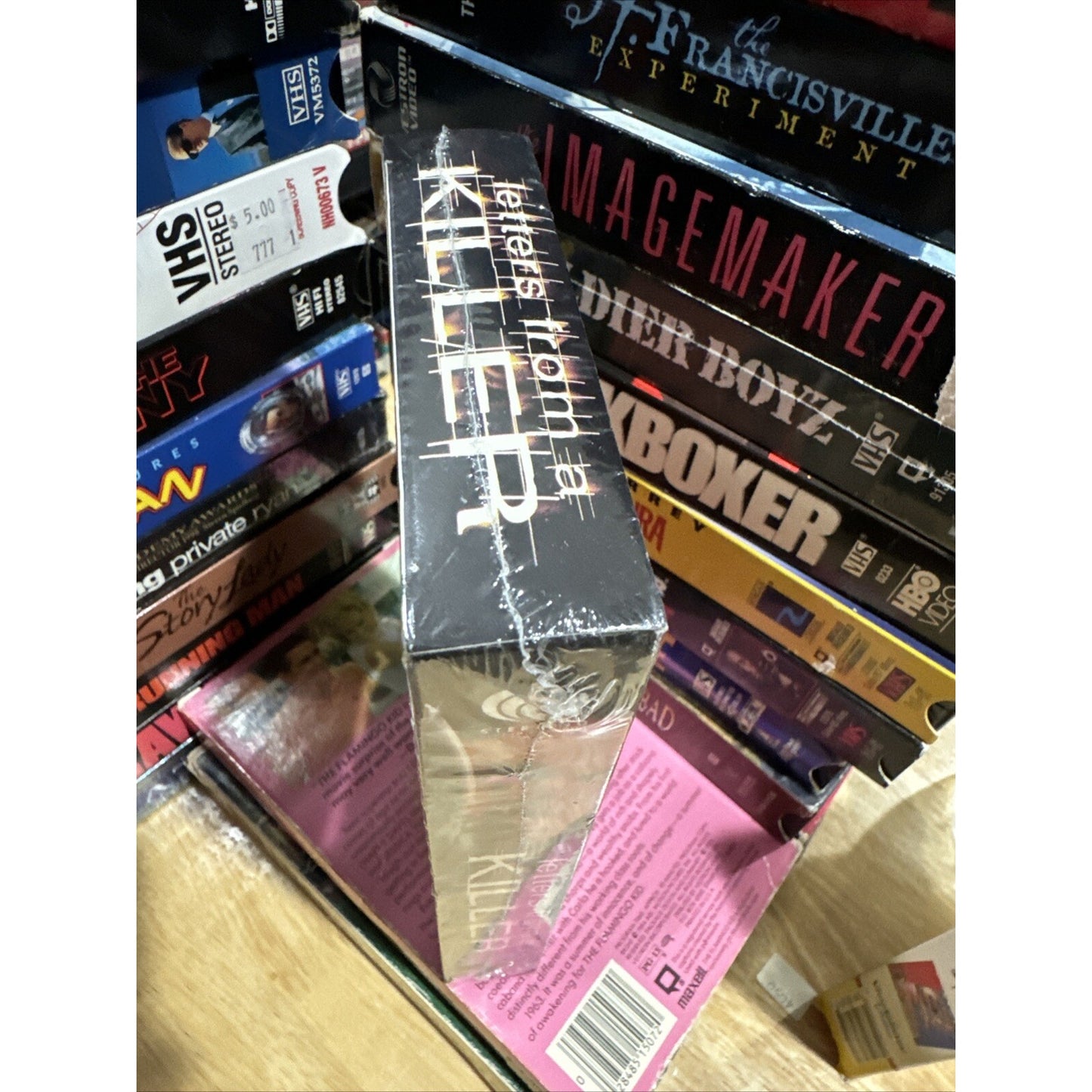 Letters from a Killer Promo Screener - VHS