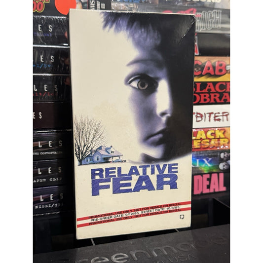 Relative Fear Promo Screener - VHS Used