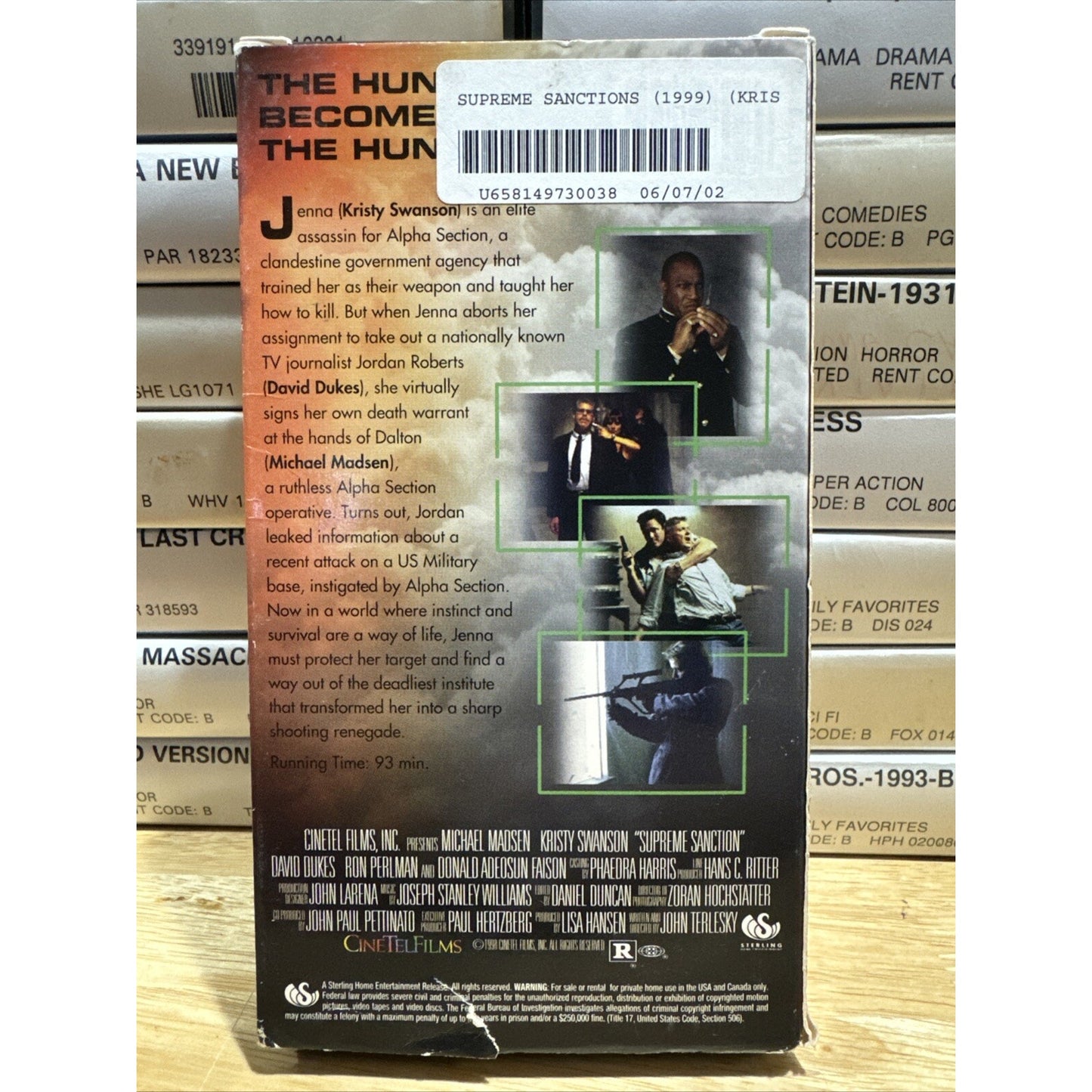 Supreme Sanction - VHS Used