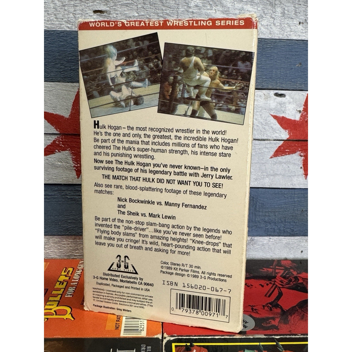 Hulk Hogan The Missing Matches Wrestling - VHS Used