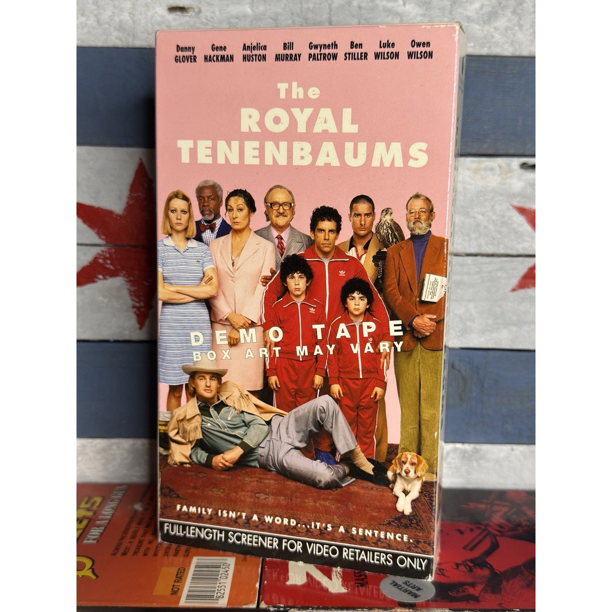The Royal Tenenbaums Promo Screener - VHS Used
