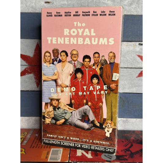 The Royal Tenenbaums Promo Screener - VHS Used