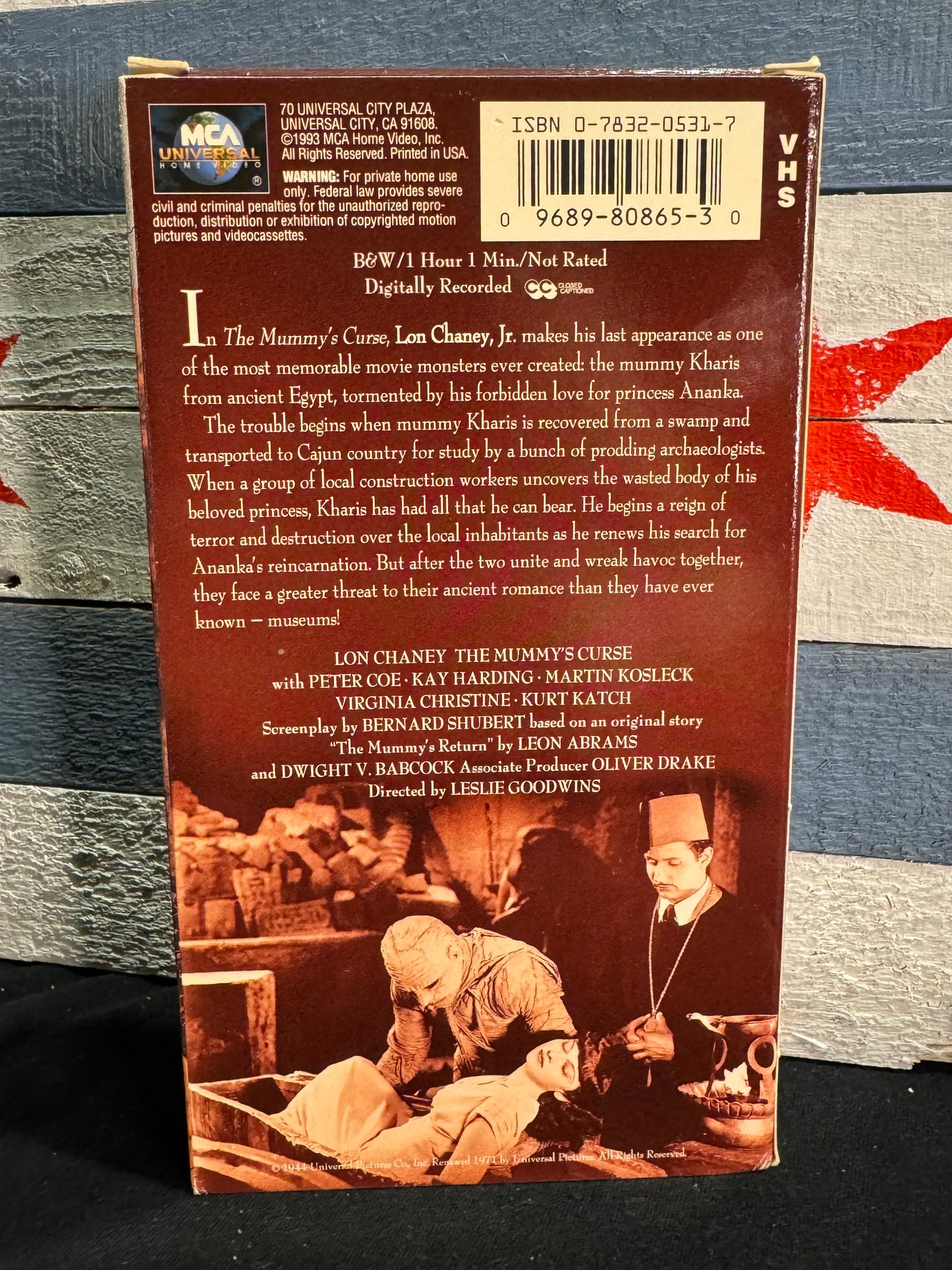 The Mummy’s Curse - VHS Used