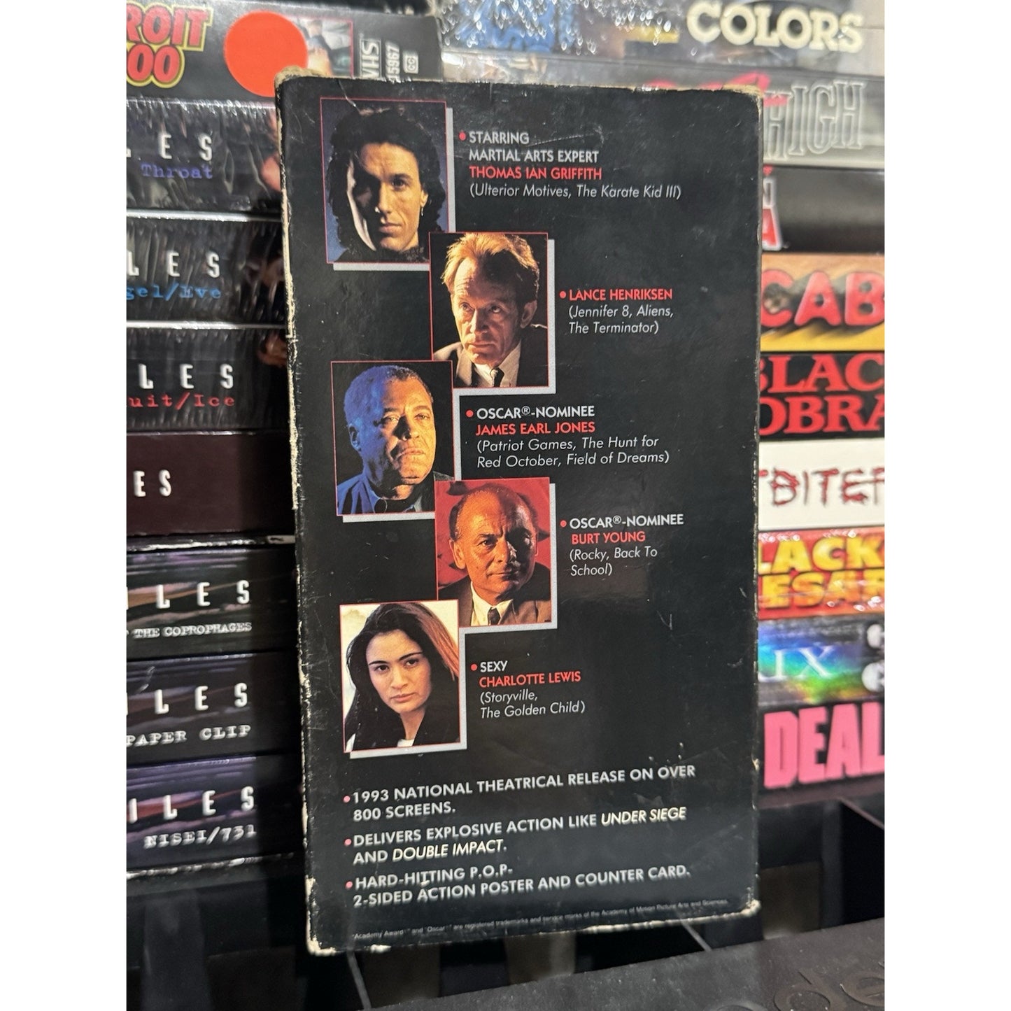 Excessive Force Promo Screener - VHS Used
