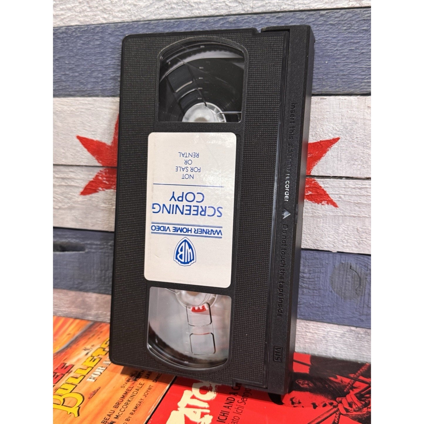 Out For Justice Promo Screener - VHS Used