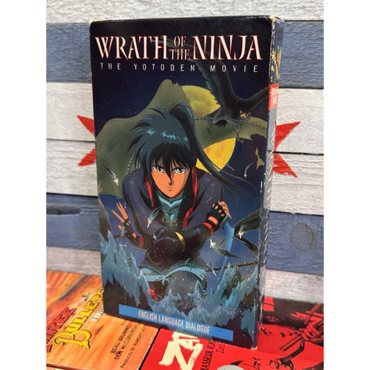 Wrath of the Ninja: The Yotoden Movie - VHS Used