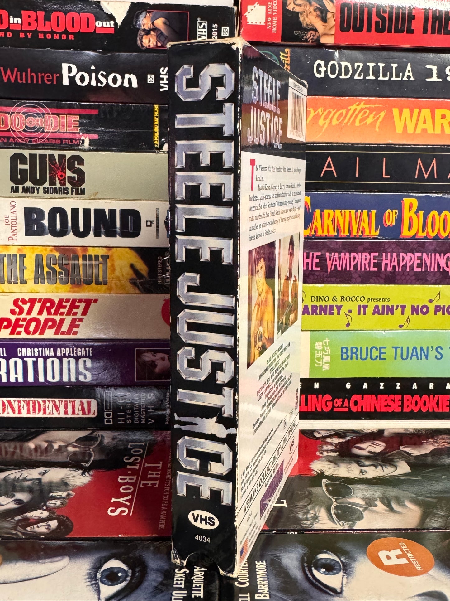 Steele Justice - VHS Used