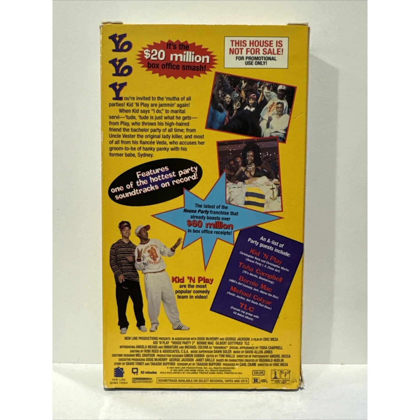 House Party 3 Promo Screener - VHS Used