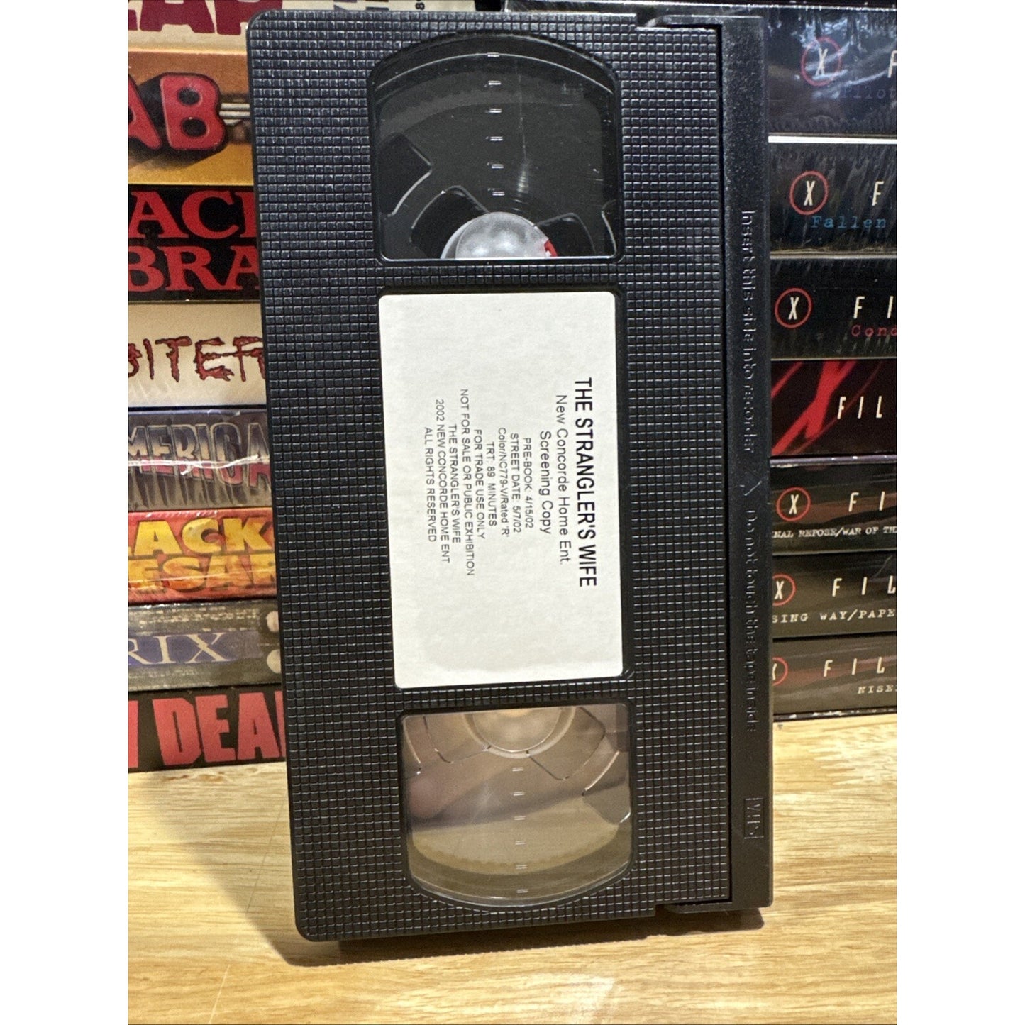 The Strangler’s Wife Promo Screener - VHS Used