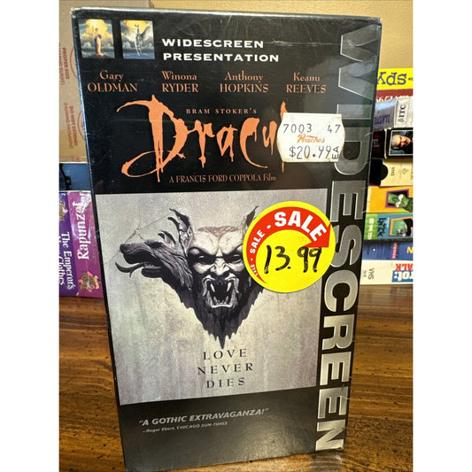 Bram Stoker's Dracula Widescreen Edition - VHS