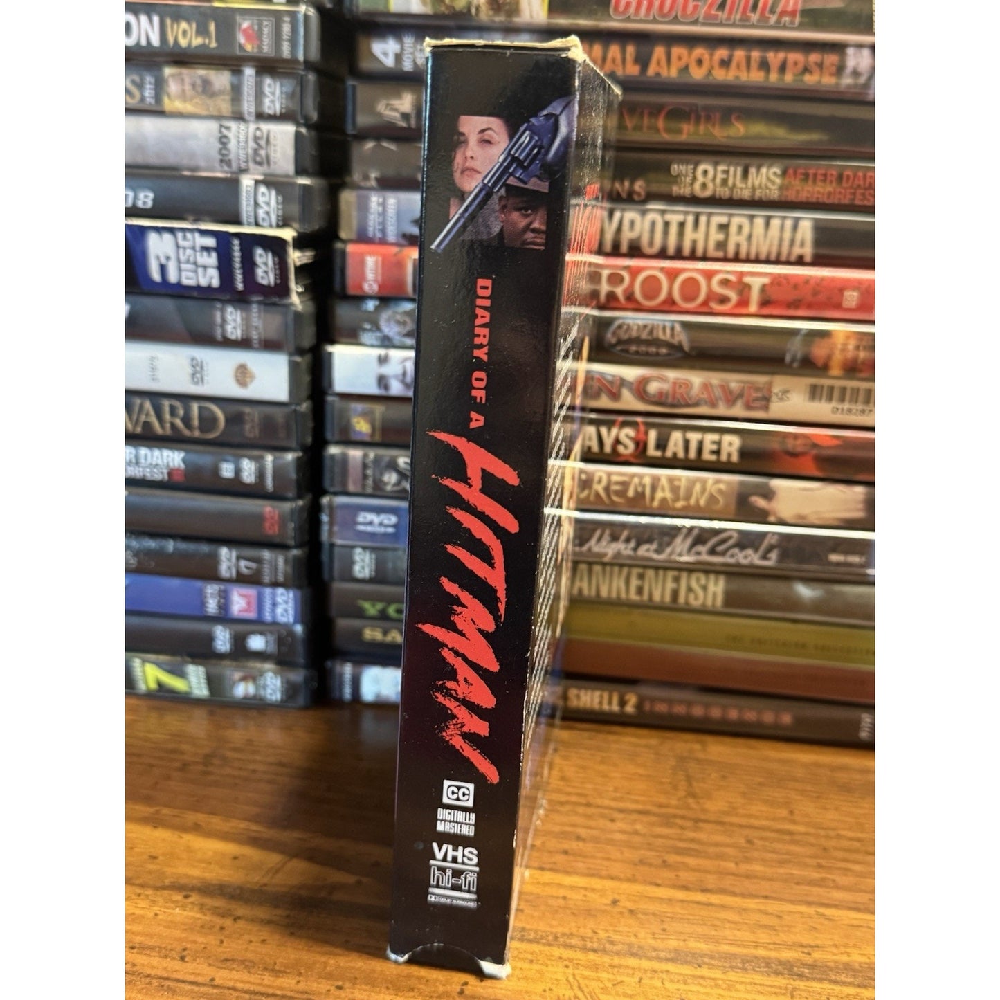 Diary of a Hitman Promo Screener - VHS Used