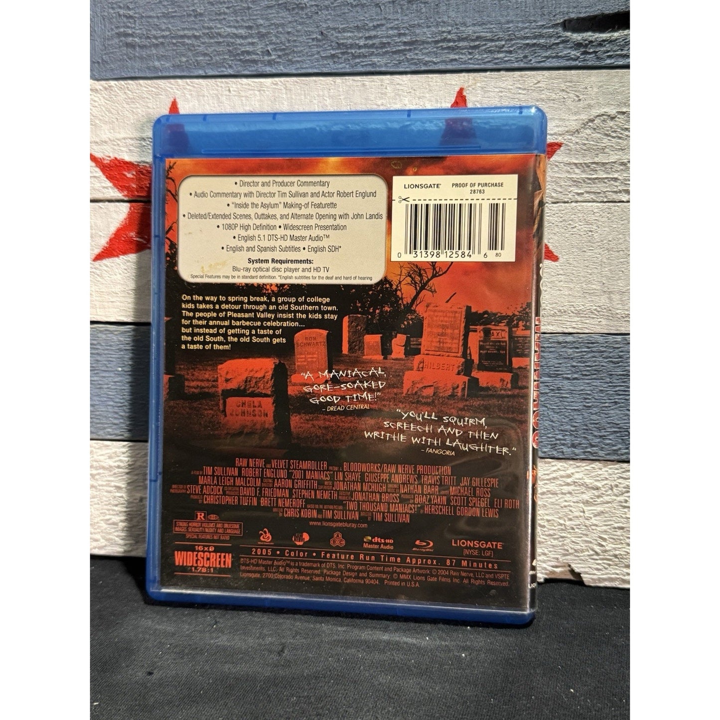 2001 Maniacs - Blu-ray Used