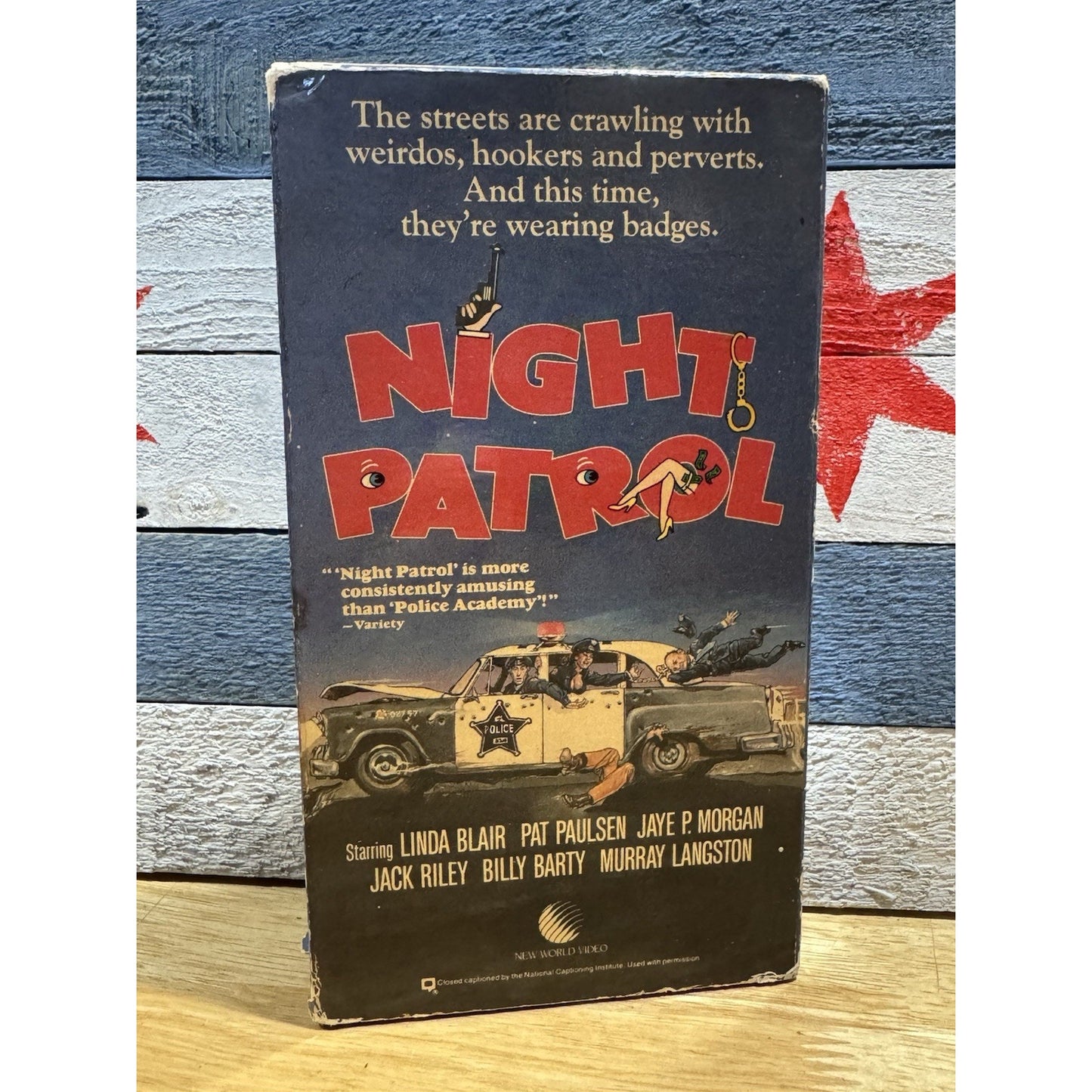 Night Patrol - New World Video VHS Used