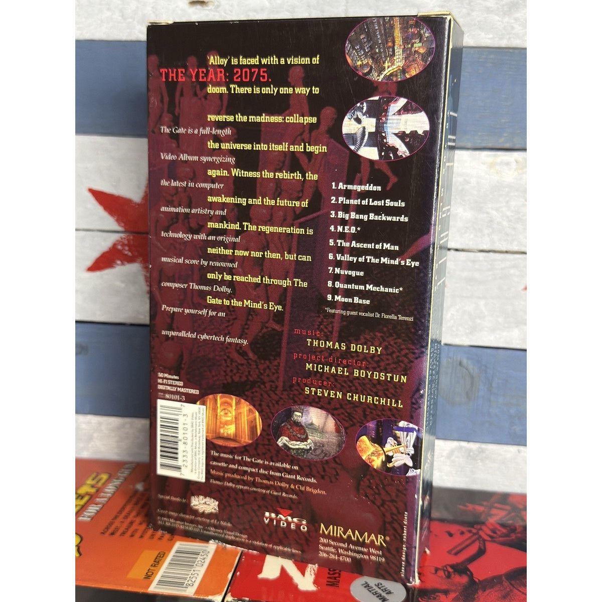 The Gate to the Mind's Eye: A Computer Animation Odyssey - VHS Used