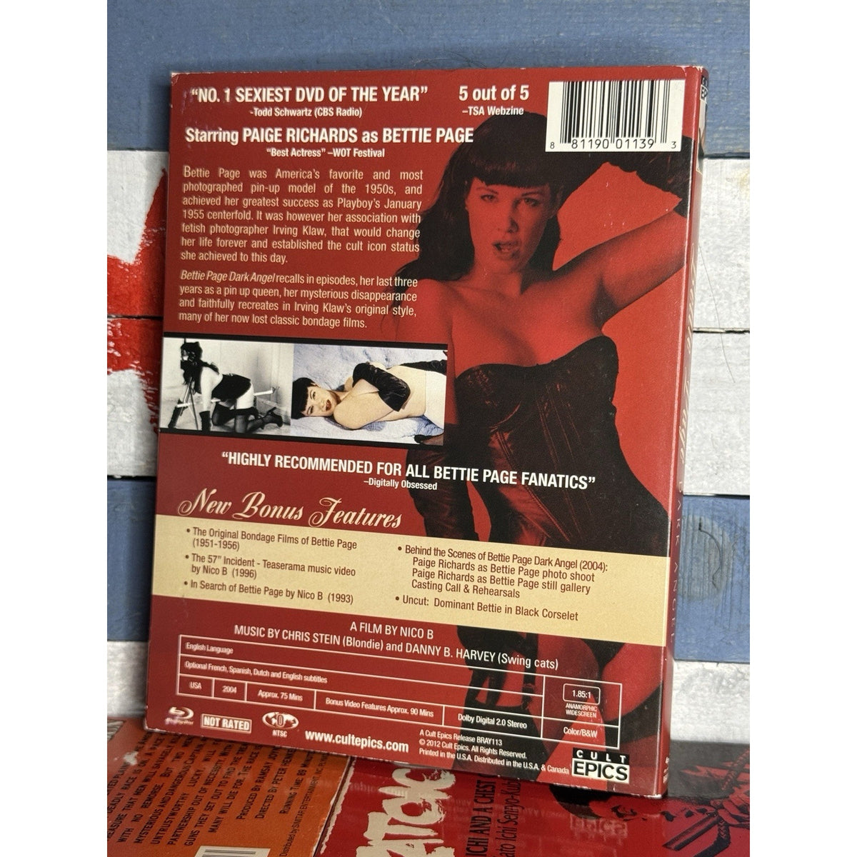 Bettie Page: Dark Angel - Blu-ray
