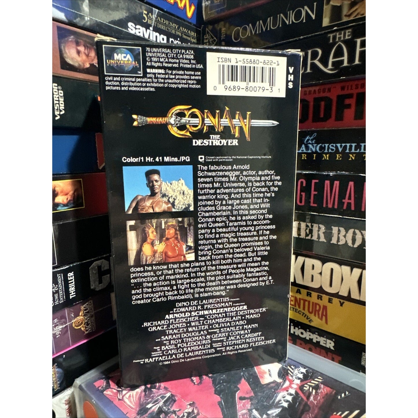 Conan the Destroyer - VHS Used
