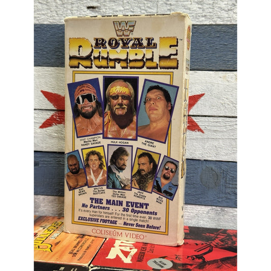 WWF Royal Rumble 1989 - VHS Used