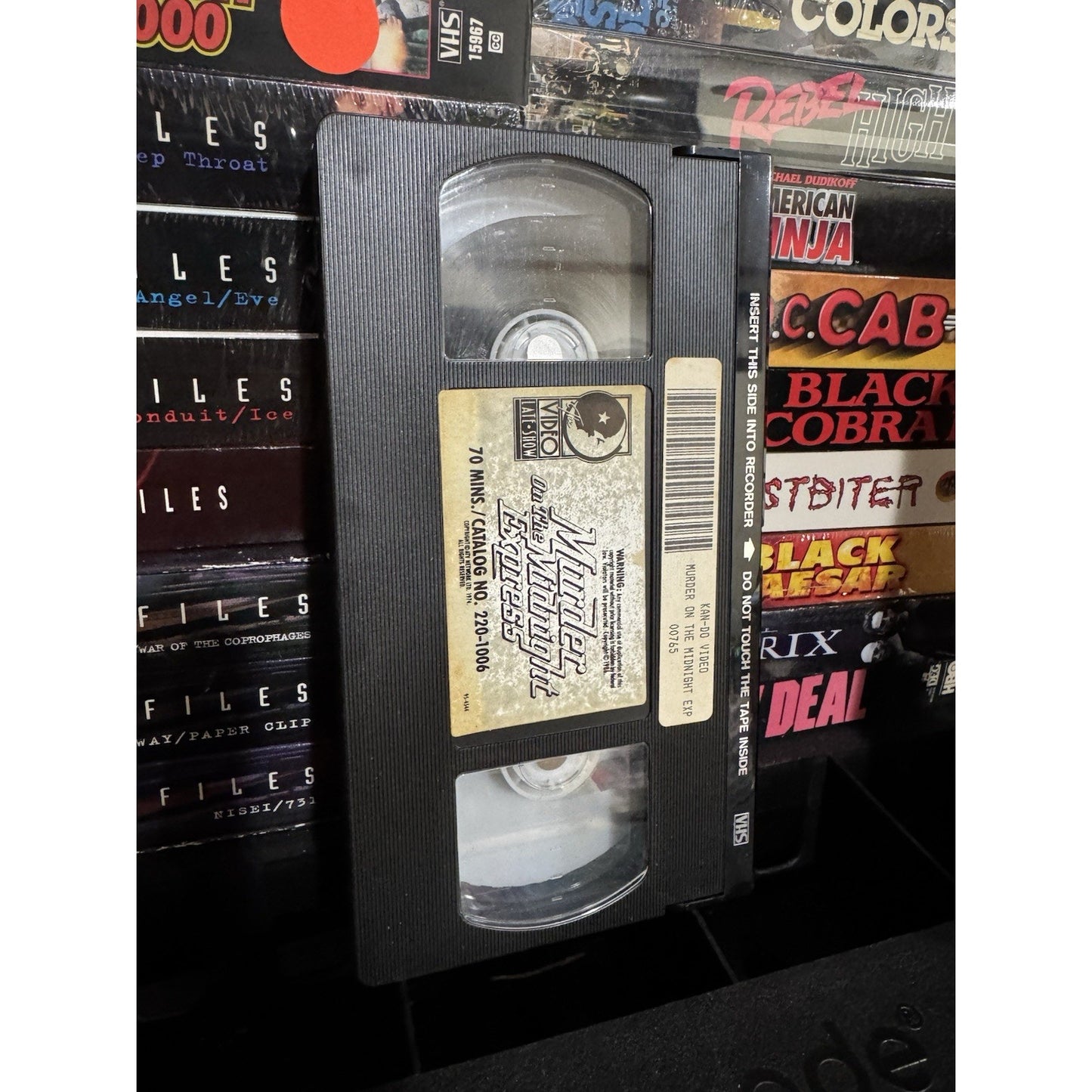 Murder on the Midnight Express - VHS Used