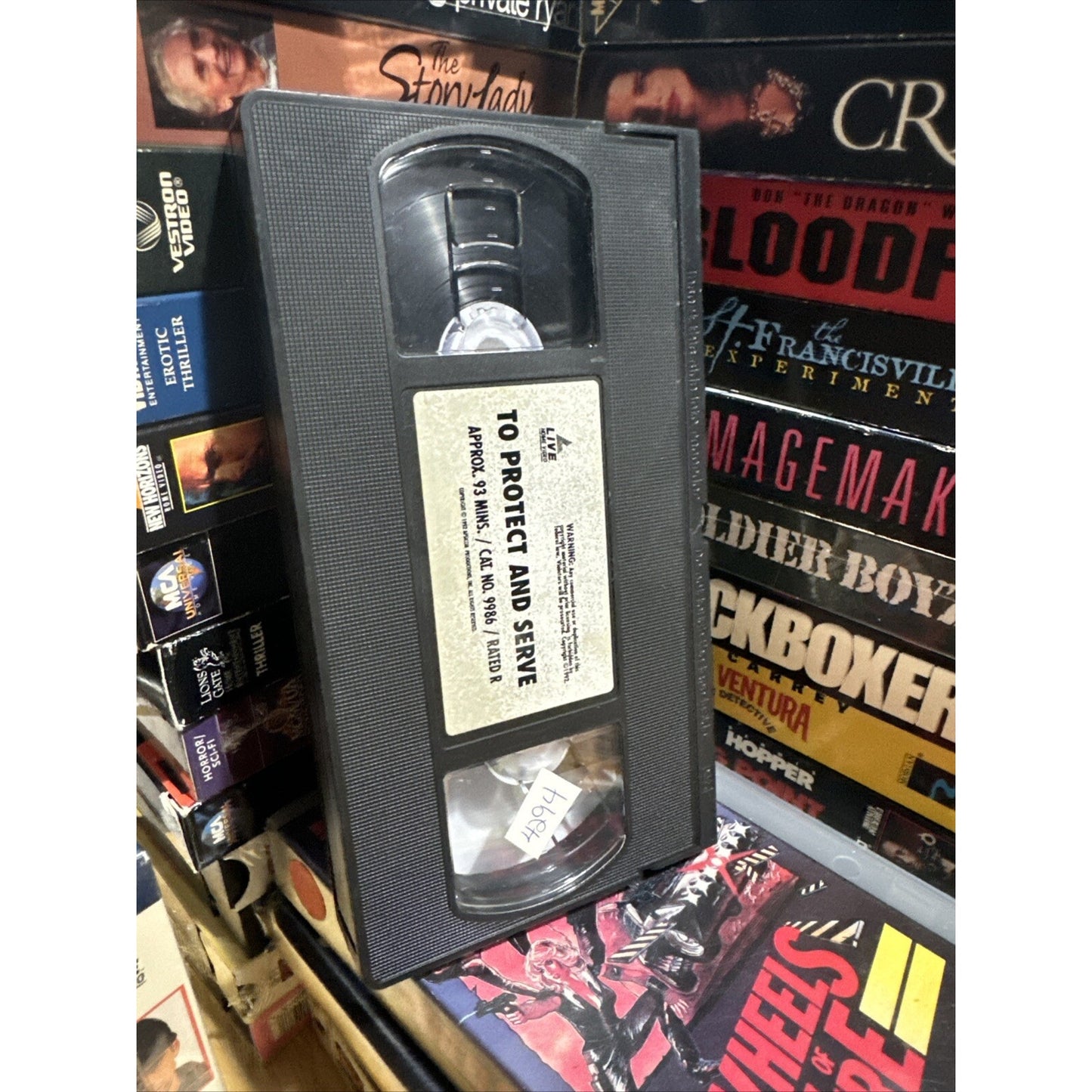 To Protect and Serve - VHS Used