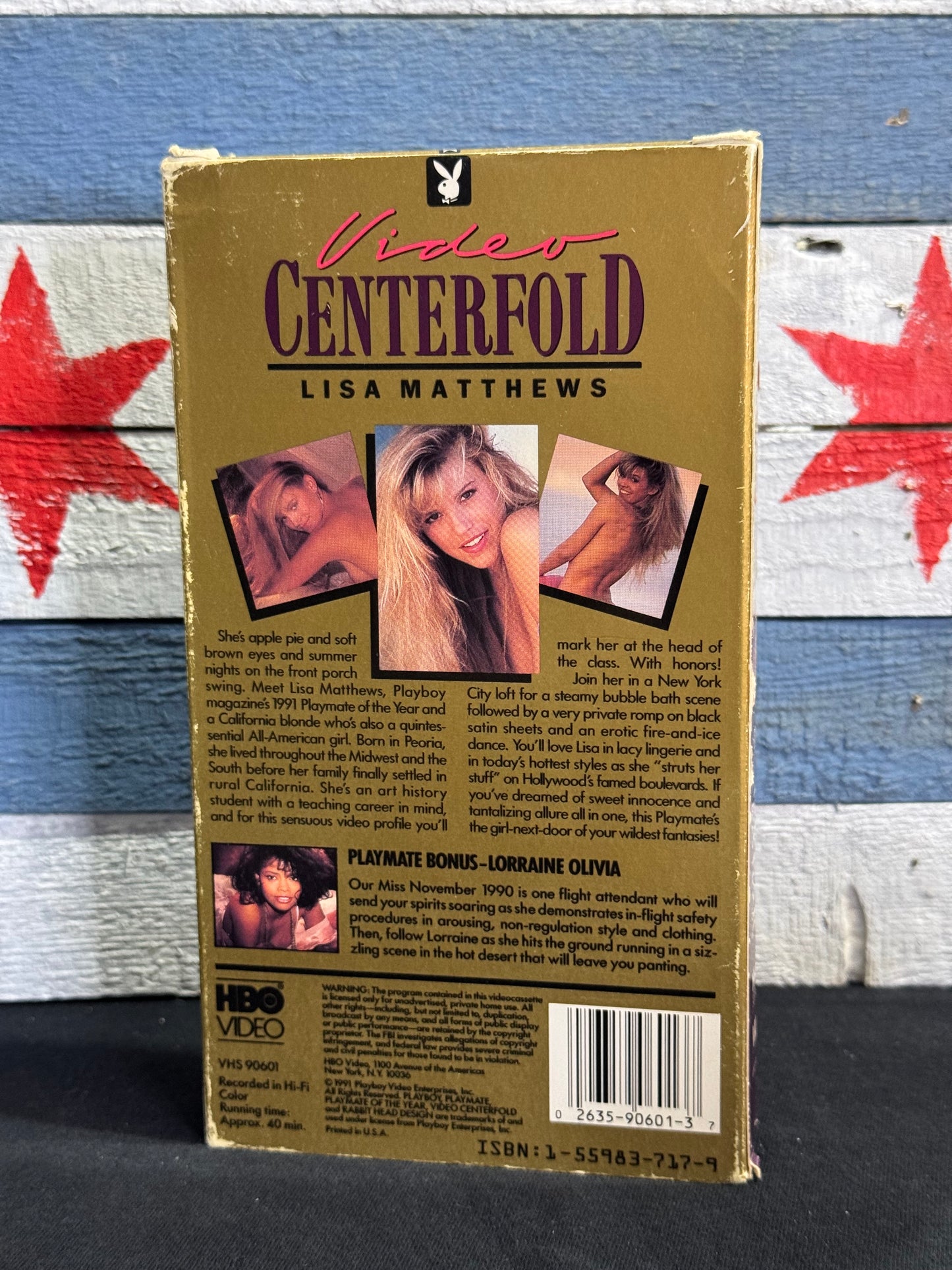 Playboy Playmate of the Year Video Centerfold: Lisa Matthews - VHS Used