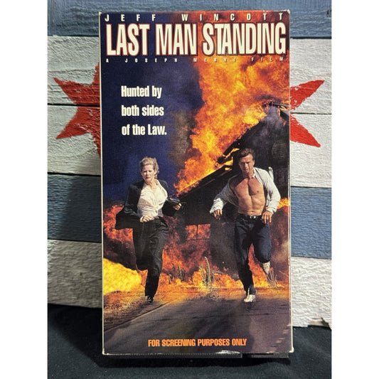 Last Man Standing Promo Screener - VHS Used