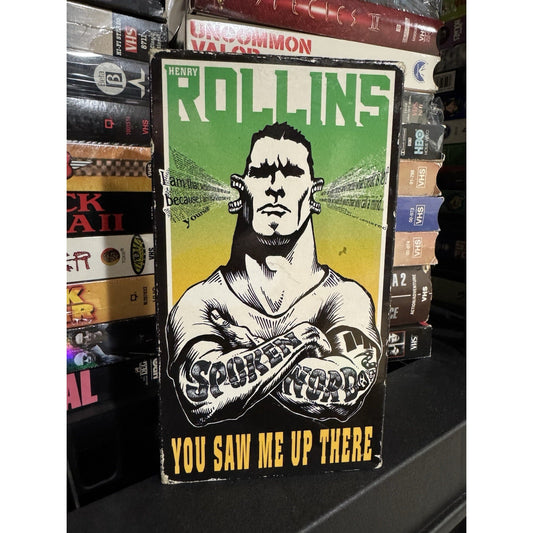 Henry Rollins, You Saw Me Up There - VHS Used