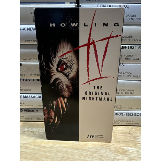Howling IV 4 :The Original Nightmare - VHS Used
