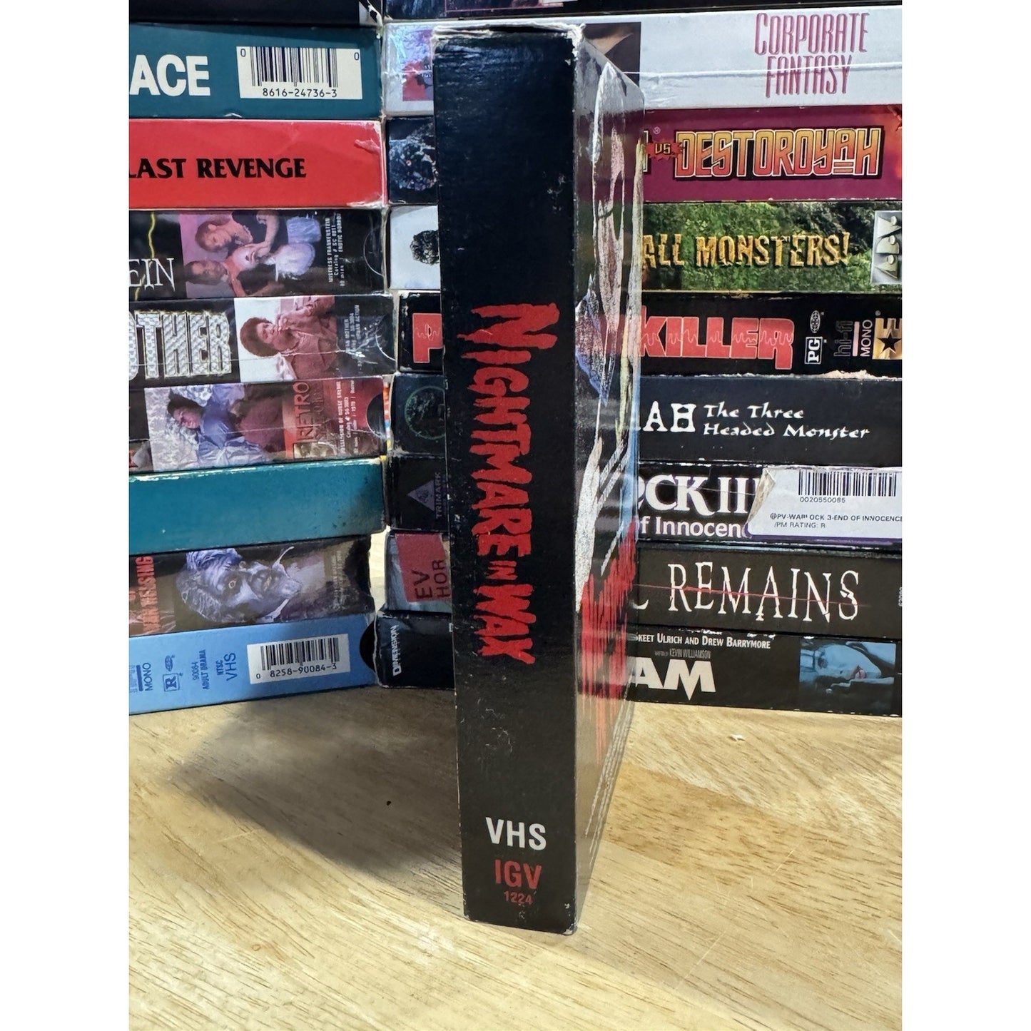 Nightmare In Wax - VHS Used