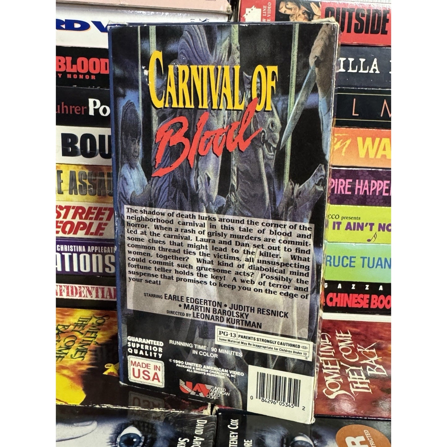 Carnival Of Blood - VHS Used