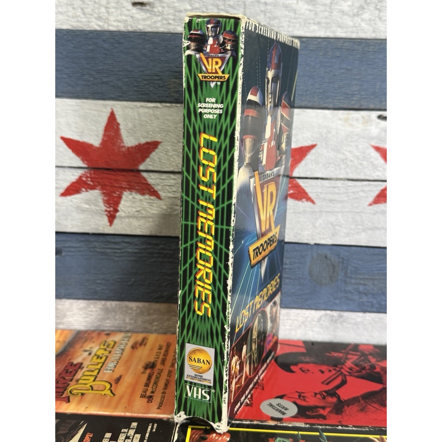 VR Troopers : Lost Memories Promo Screener - VHS Used