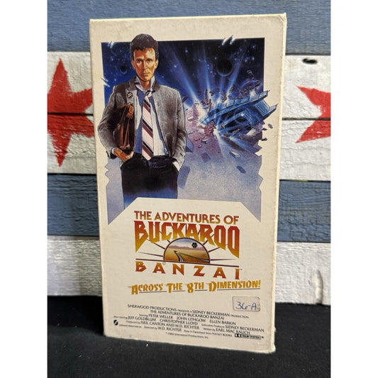 The Adventures of Buckaroo Banzai - VHS Used