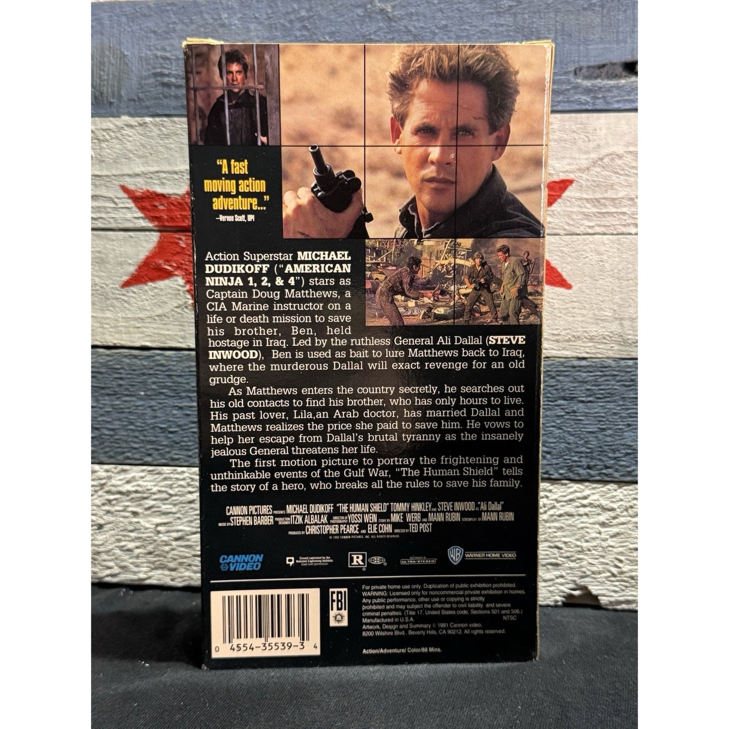 The Human Shield - VHS Used